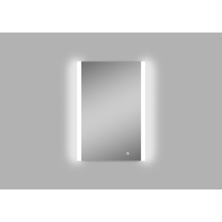 Innoci-Usa Athena 24 in. W x 35 in. H Rectangular LED Mirror 62802435